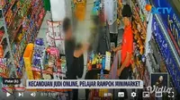 Seorang pelajar SMK di Cianjur, Jawa Barat nekat merampok sebuah minimarket lantaran dipicu terjerat utang dan kecanduan judi online. (YouTube Liputan6)