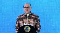 Menteri Investasi/kepala BKPM Rosan P. Roeslani, dalam Rakornas Investasi, di Jakarta, Rabu (11/12/2024). (Tira/Liputan6.com)