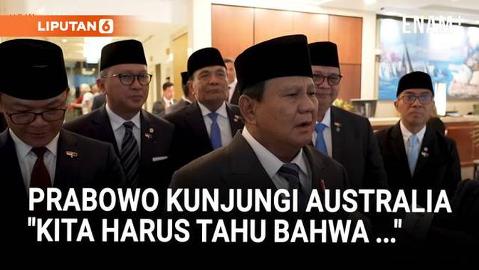Kesan Prabowo Saat Kunjungan Ke Australia Bertemu Sosok Penting: Kita Harus Tahu!