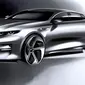 Kia Motors, pabrikan otomotif asal Korea Selatan, resmi merilis sketsa pertama untuk all-new 2016 Kia Optima (Foto: carscoop.com)