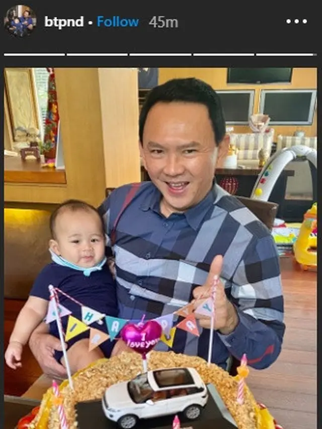 7 Momen Seru Ulang Tahun Ahok Ke-54, Bernyanyi Bersama Istri dan Anak