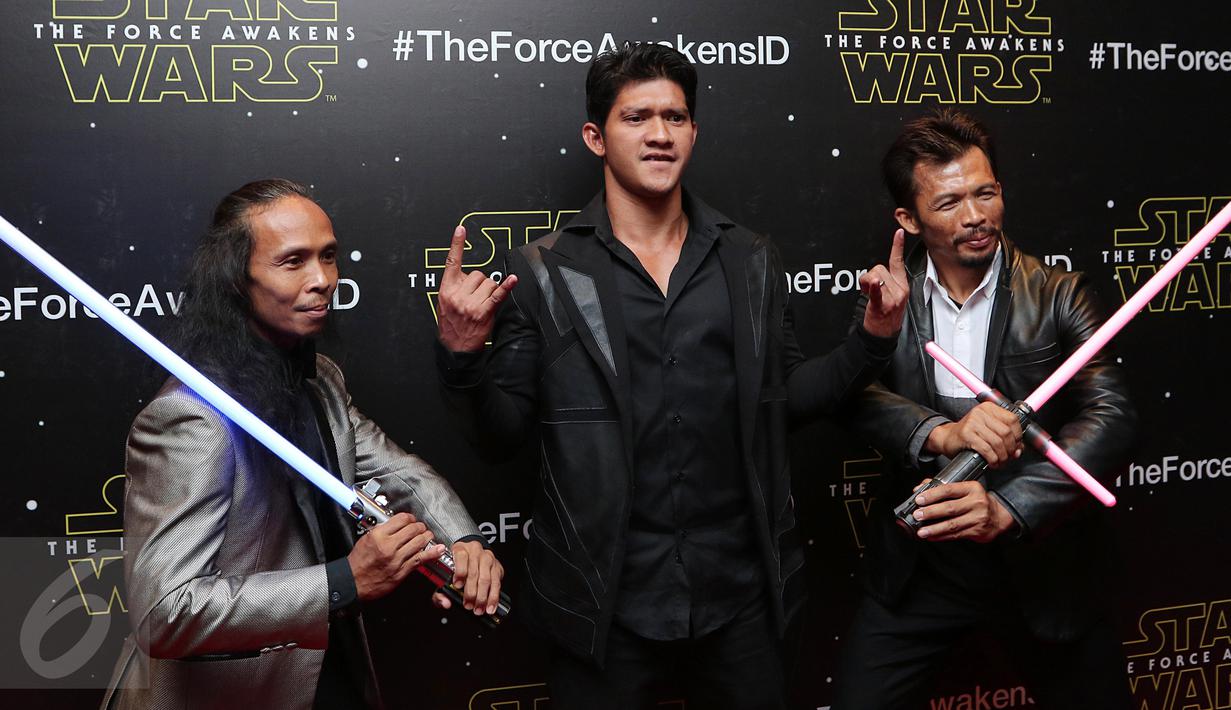 Iko Uwais Dkk Beraksi Jelang Premier Star Wars The Force Awakens Foto Liputan6 Com