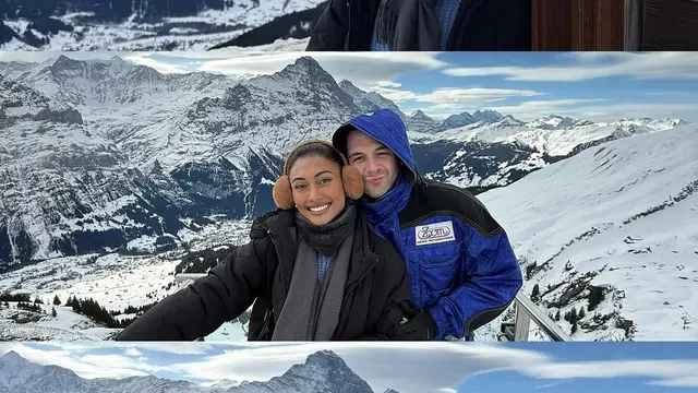 Potret Liburan Novia Bachmid ke Swiss. (instagram/noviabachmid)