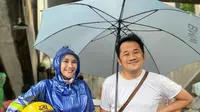 Zaskia Adya Mecca dan Hanung Bramantyo. (Foto: Dok. Instagram @zaskiadyamecca)