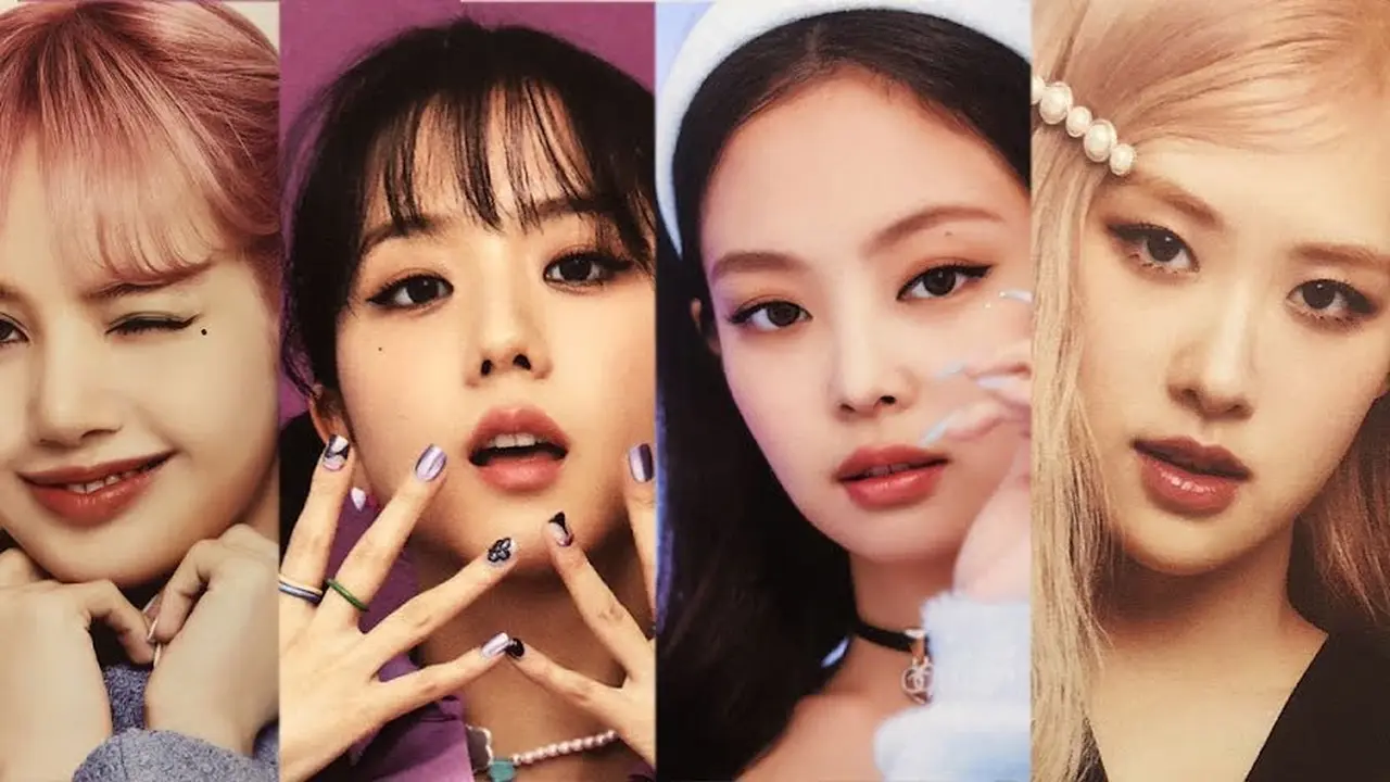 4 Member BLACKPINK Tampil dengan Gaya Pakaian dan Riasan Wajah Vintage