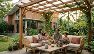 7 Model Outdoor Living yang Semakin Digemari Keluarga Muda, Nyaman untuk Bersantai