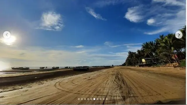 Indahnya Sunset Pantai Imbuti di Merauke, Tuan Rumah PON XX Papua