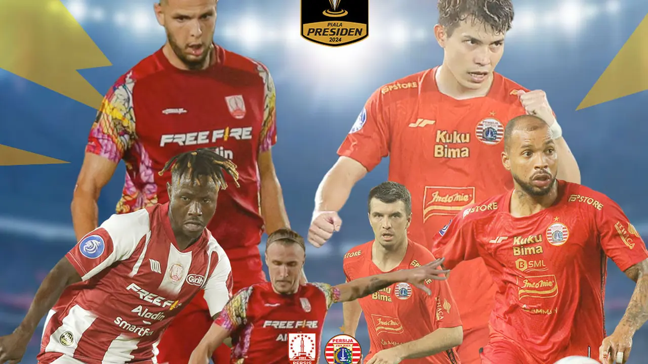 Piala Presiden 2024 - Persija Jakarta Vs Persis Solo - Duel Pemain
