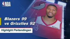 Damian Lillard mencetak 24 poin saat Blazers menyerahkan Grizzlies kekalahan beruntun keempat mereka.
