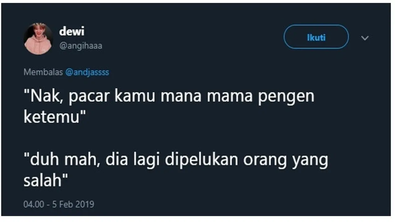 Momen Netizen Ditanya Pacarnya Mana