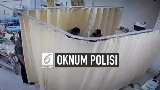VIDEO: Beredar Rekaman Oknum Polisi Pukul Pasien di Rumah Sakit
