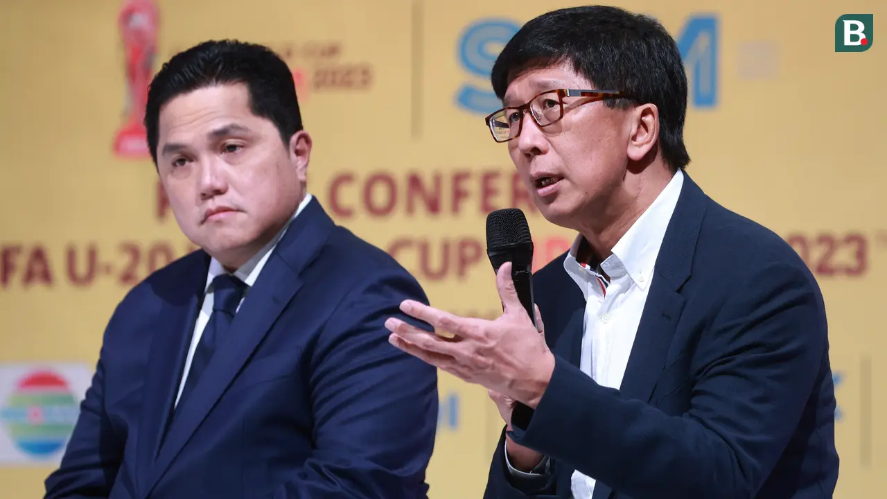 FOTO Konferensi pers SCM sebagai Official Broadcaster Piala Dunia U-20 2023