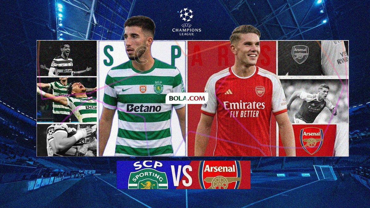 Nonton Live Streaming Sporting CP Vs Arsenal