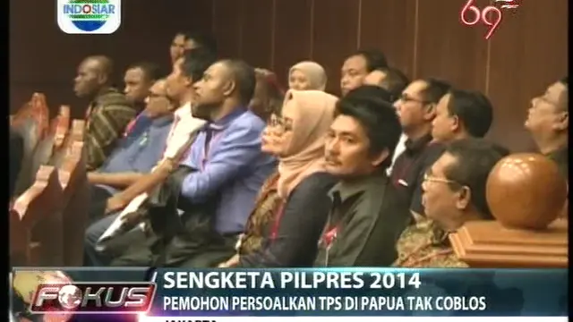 Sengketa Pilpres 2014, Pemohon Persoalkan TPS di Papua Tak Coblos