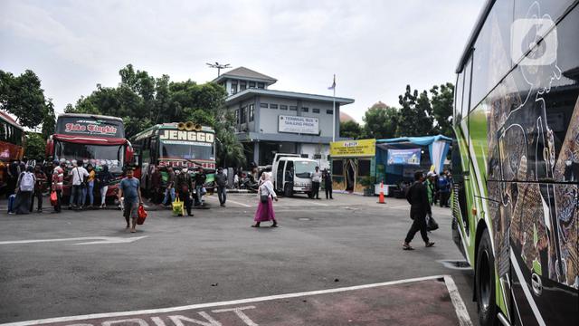 H-4 Lebaran, Terminal Bus Tanjung Priok Alami Lonjakan Penumpang