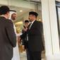 Menteri Agama atau Menag Yaqut Cholil Qoumas usai bertemu Menteri Haji dan Umrah Arab Saudi, Tawfiq F. Al-Rabiah di Jeddah, Arab Saudi, Minggu, 20 Maret 2022. (Ist)