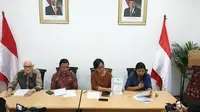 Komnas HAM meminta Kapolri Jendral Tito Karnavian segera membentuk Tim Gabungan Pencari Fakta untuk menangani kasus penyerangan Novel Baswedan. (Liputan6.com/Nanda Perdana Putra)