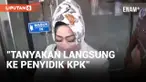 KADINKES LAMPUNG BUNGKAM USAI JALANI PEMERIKSAAN DI KPK