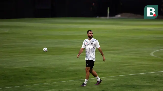 Latihan Timnas Indonesia Jelang Hadapi Timnas Argentina