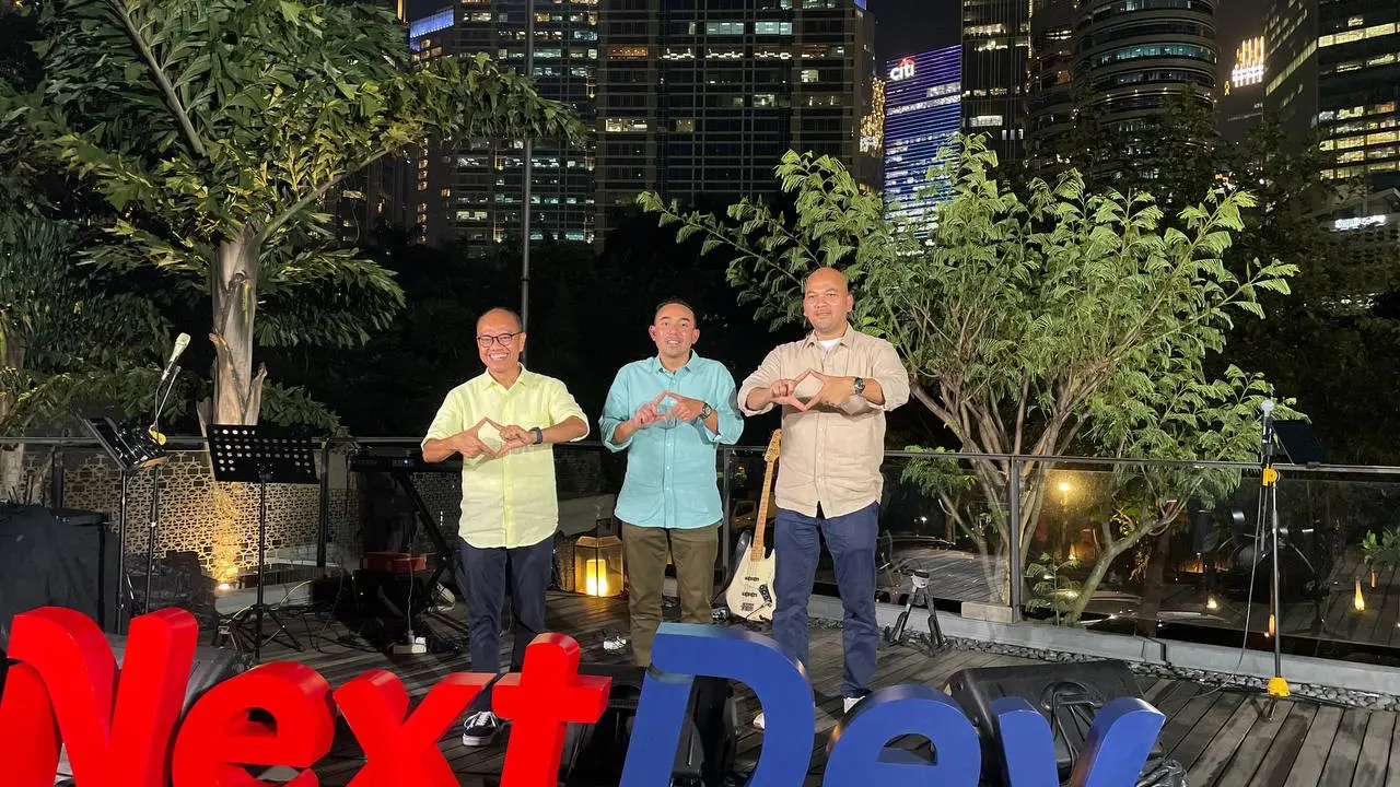 Telkomsel mengumumkan 12 startup pilihan untuk mengikuti program inkubasi startup NextDev Academy 2023. (Liputan6.com/ Agustin Setyo Wardani)