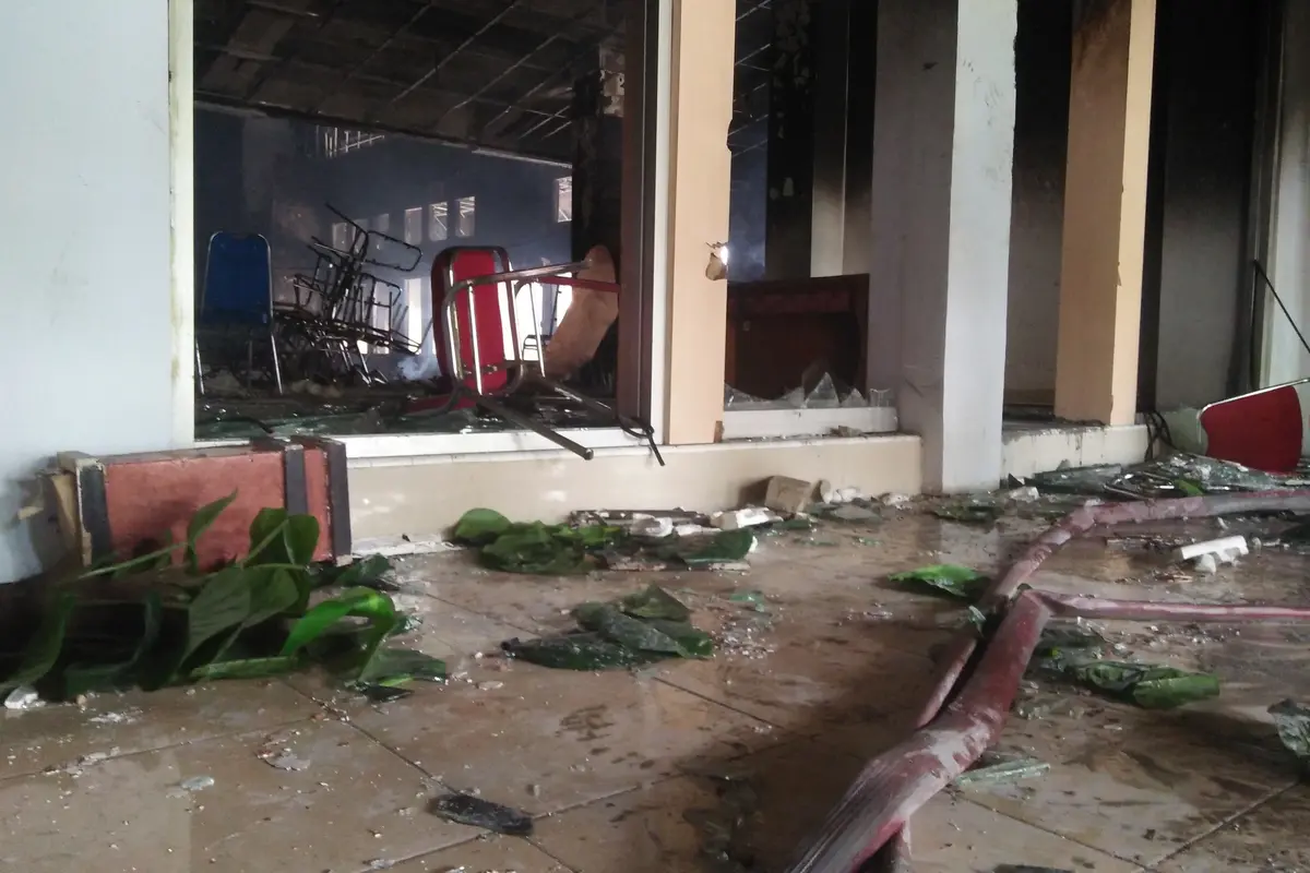 Modal Pembakaran Gedung DPRD Gowa Hanya Rp 50 Ribu