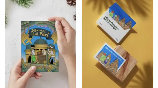 Ucapan Idul Fitri memakain bahasa isyarat dari Pinterest, credit: Pinterest