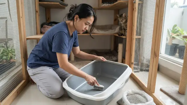 Bagian Kandang Kucing yang Perlu Diperiksa saat Udara Mulai Lembap