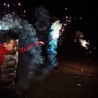 Beijing, Tiongkok. (Kevin Frayer/Getty Images)
