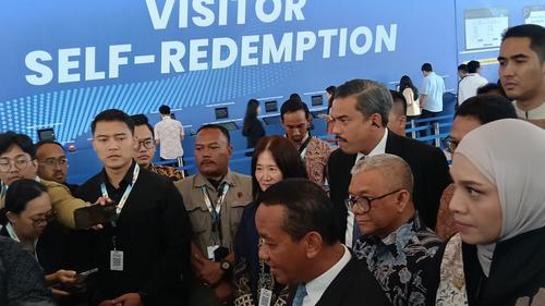 Menteri Energi dan Sumber Daya Mineral (Menteri ESDM) Bahlil Lahadalia, Rabu, (2052026). (Foto Liputan6.comMaulandy R)