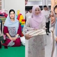 Melihat gaya busana santun Annisa Pohan kenakan hijab dan kerudung (@annisayudhoyono)