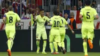 Jalannya laga  Bayern Muenchen vs Barcelona