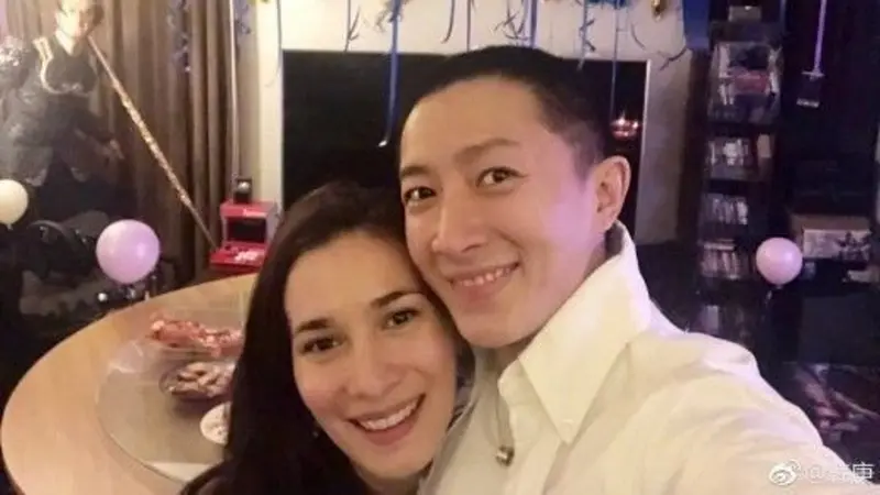 Hangeng eks Super Junior dan aktris Celina Jade (Allkpop/ Weibo)