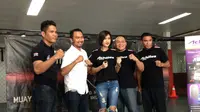 KEJUARAAN - Kejuaraan Muay Thai bertajuk Arena Fiight Night siap digelar di Gandaria City, Minggu (30/5). (Bola.com/Yosef Deny Pamungkas)
