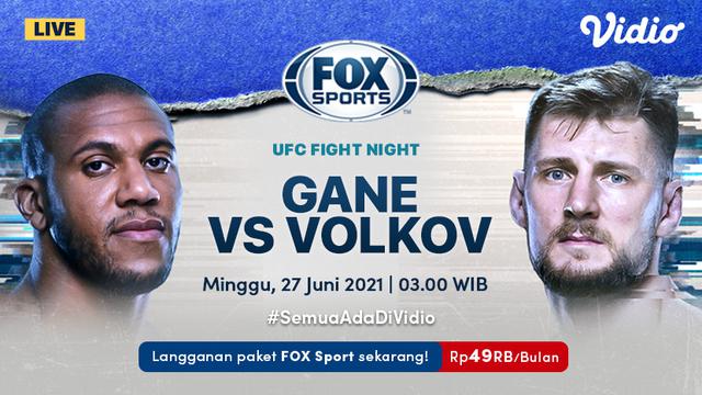 Live Streaming UFC Fight di FOX Sports Eksklusif Melalui Vidio Minggu 27 Juni 2021