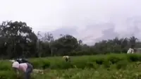 Pasca-Luncuran Awan Panas, Gunung Sinabung Masih Tertutup Kabut