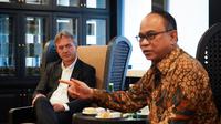 Menteri Koperasi (Menkop) Budi Arie Setiadi menerima kunjungan konglomerasi asal Brasil Joesley Batista. (Dok Kemenkop)
