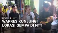 Wapres Kunjungi Lokasi Gempa di NTT