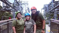 Tangis Bahagia Sinyorita Sembuh dari Covid-19, Langsung Peluk Suami dan Anak