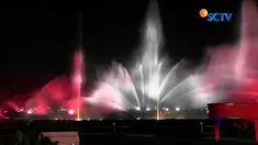 Peresmian air mancur di Monas dilakukan langsung oleh Gubernur DKI Jakarta Djarot Saiful Hidayat.