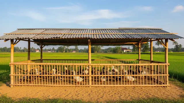 7 Tips Ternak Bebek Petelur dengan Kandang dari Bambu dan Seng Bekas, Telur Bisa untuk Dapur dan Dijual