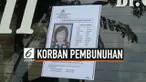 Polsek Bantargebang menyebar sketsa wajah wanita korban pembunuhan yang ditemukan di tempat pebuangan sampah. Sudah sepekan polisi belum menemukan identitas wanita korban pembunuhan tersebut.