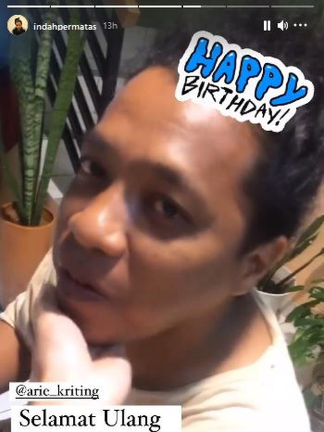 6 Momen Ultah Arie Kriting yang ke-36 Tahun, Dapat Kejutan dari Indah Permatasari