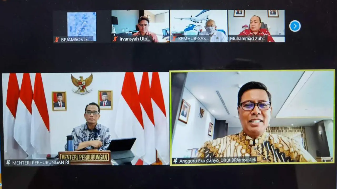 Audiensi BPJAMSOSTEK dengan Kemenhub