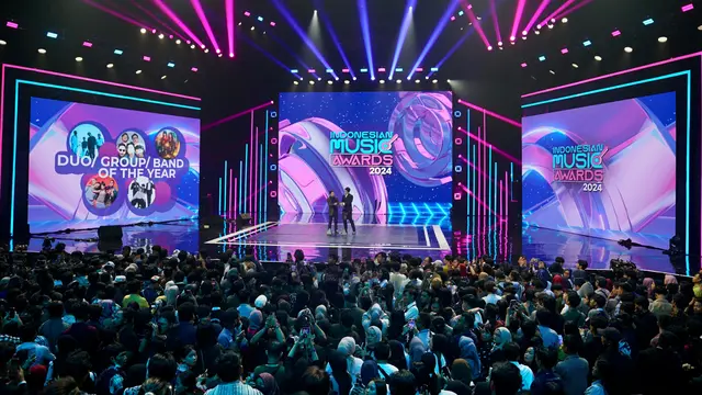 Suasana malam puncak Indonesian Music Awards 2024 di Jakarta, 25 November 2024. (Foto: Dok. Istimewa)