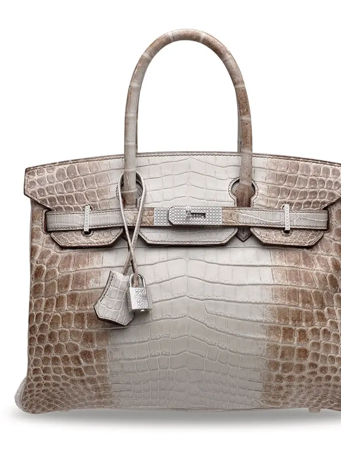Hermes Diamond Himalayan Birkin