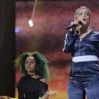 Bebe yang baru pertama kali mengunjungi Indonesia, mengaku sangat senang. Bahkan, ia juga menyimpan keinginannya kembali ke Indonesia khususnya Bali yang sering kali di dengar saat di negara asalnya. (Nurwahyunan/Bintang.com)