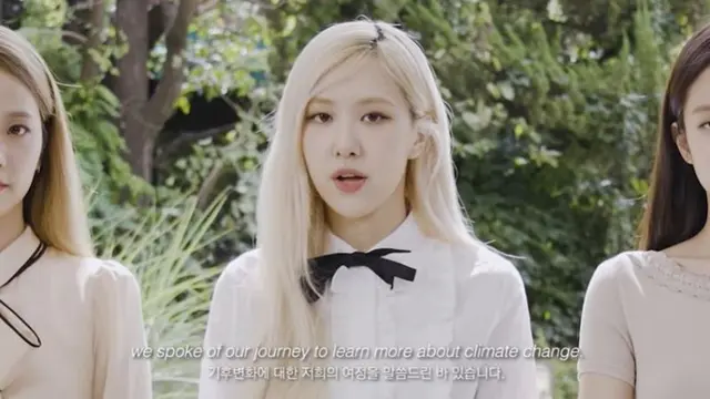 BLACKPINK Tagih Janji Aksi Perubahan Iklim pada Pemimpin Dunia di COP26