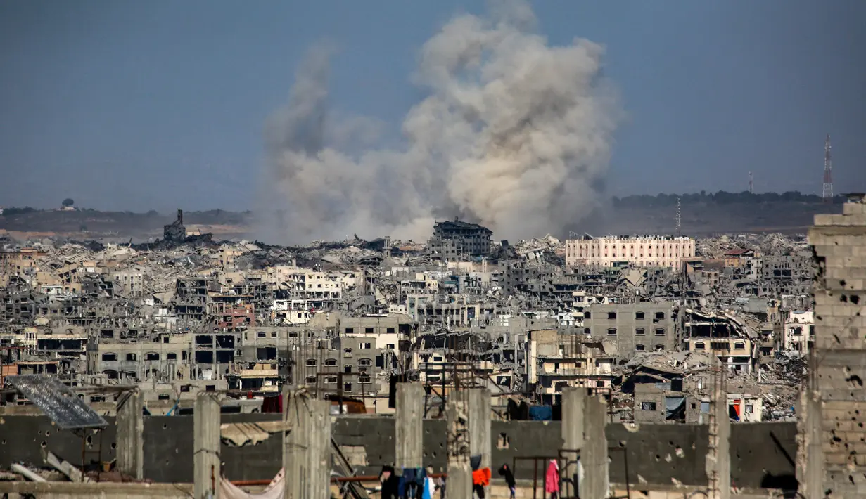 Sementara Israel tetap mendorong penggunaan mekanisme distribusi melalui Gaza Humanitarian Foundation (GHF) yang didukung Israel dan Amerika Serikat. (Bashar TALEB/AFP)