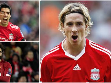 Robbie Fowler menjadi penyerang ganas yang pernah dimiliki Liverpool di kompetisi Premier League. Setelah era kejayaan Liverpool bersama Fowler, The Reds juga memiliki sederet penyerang ganas. Berikut penyerang ganas Liverpool setelah Robbie Fowler. (kolase foto AFP)