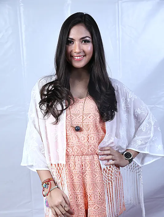 Pipi chubby ini yang membuat senyujm Jessica Mila semakin memesona (Galih W Satria/Bintang.com)